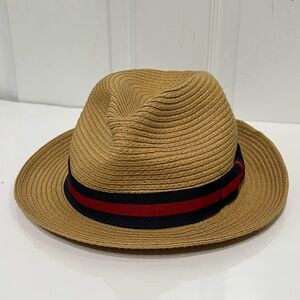 Tamils Straw Fedora Hat Size M/L